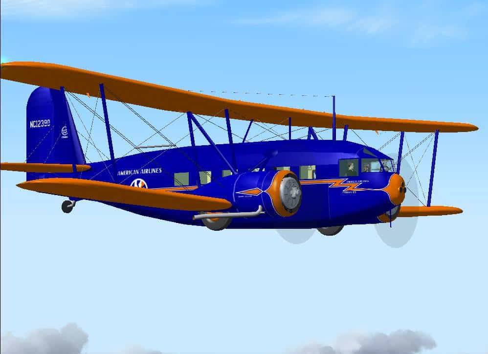 FS2004 CurtissWright AT32 Condor Flight Simulator 2004 Mod