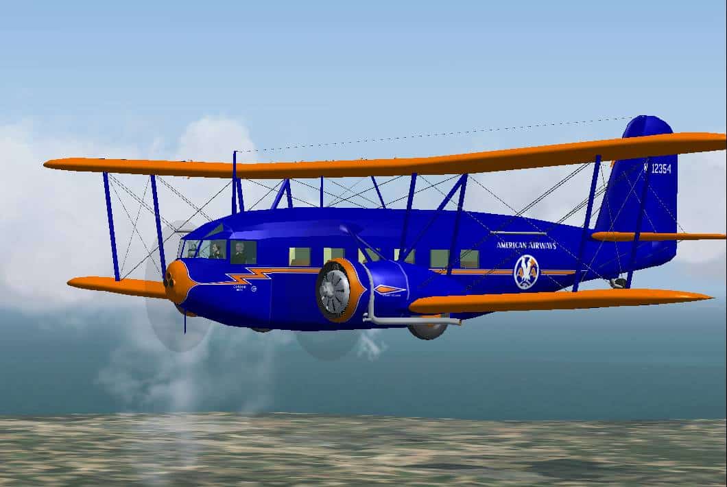 FS2004 CurtissWright T32 Condor Flight Simulator 2004 Mod