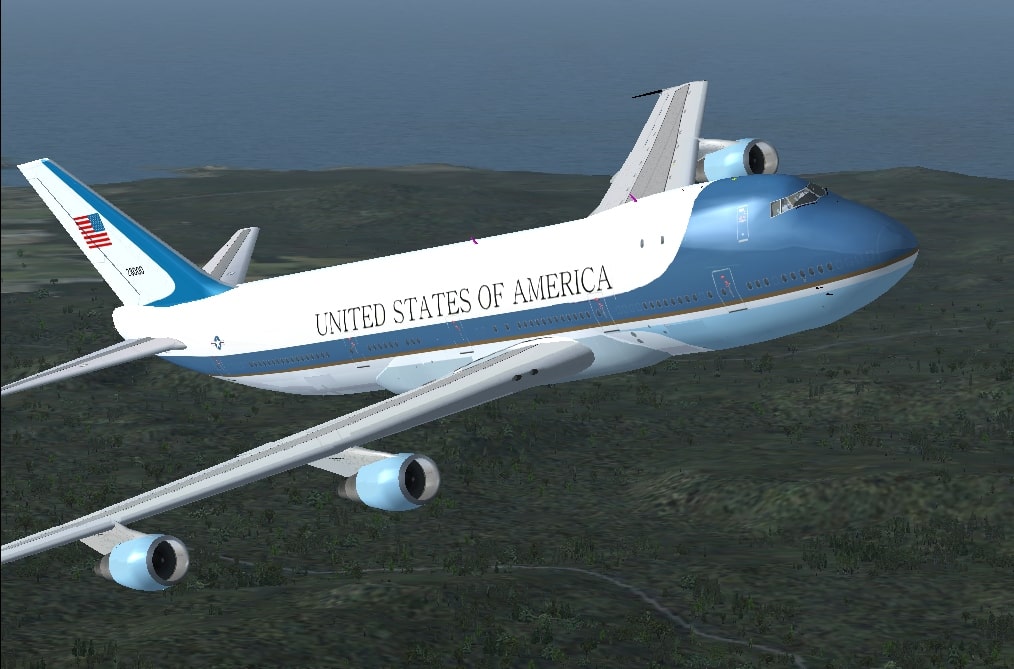 fsx-boeing-747-200-air-force-one-microsoft-flight-simulator-x-mod