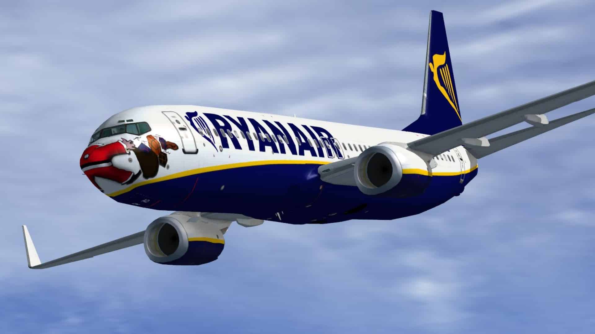 Juno New Origins B 737 Max 7 Ryanair Christmas Livery