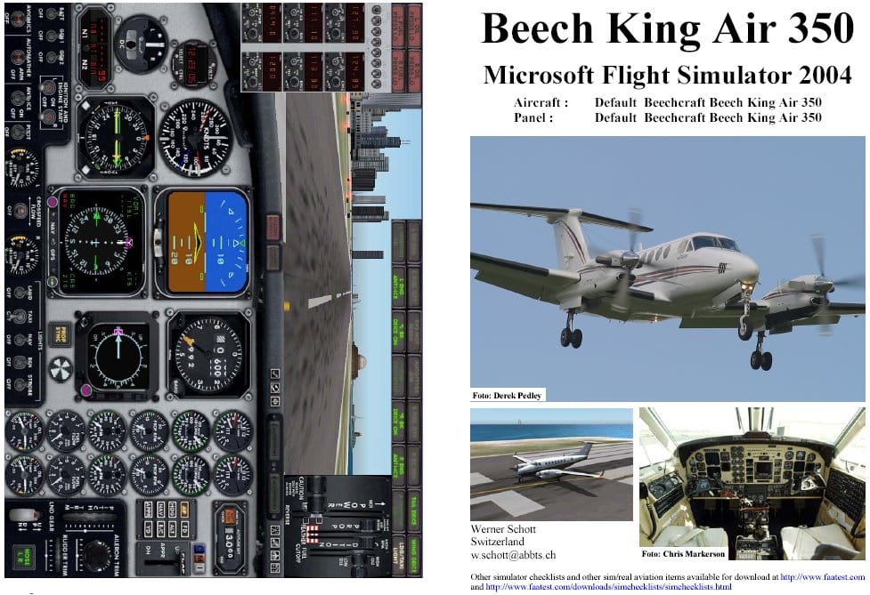 beech king air 350 manual
