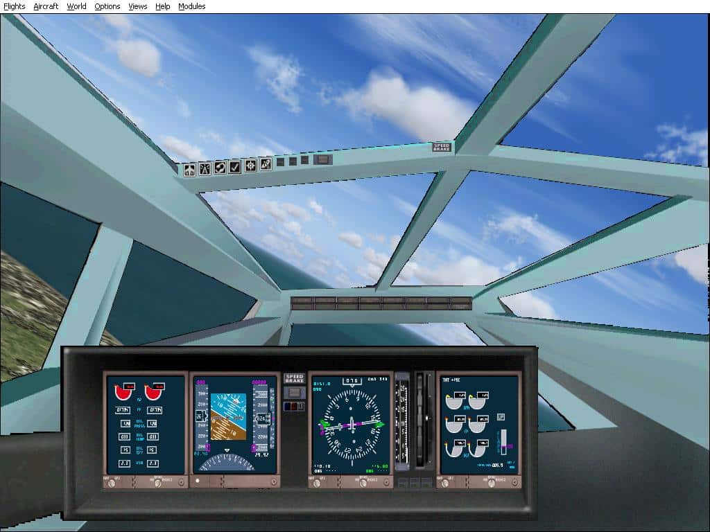 FS2004 Seruphum Turboprop multi platform delta wing concept aircraft