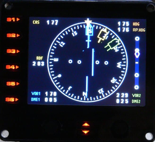 Saitek Pro Flight Instrument Panel HSI - FS Gauges Mod
