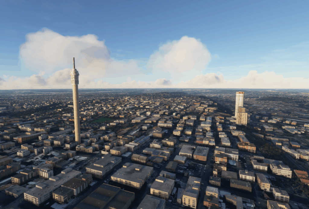Johannesburg CBD (South Africa) (2) Flight Simulator Addon / Mod
