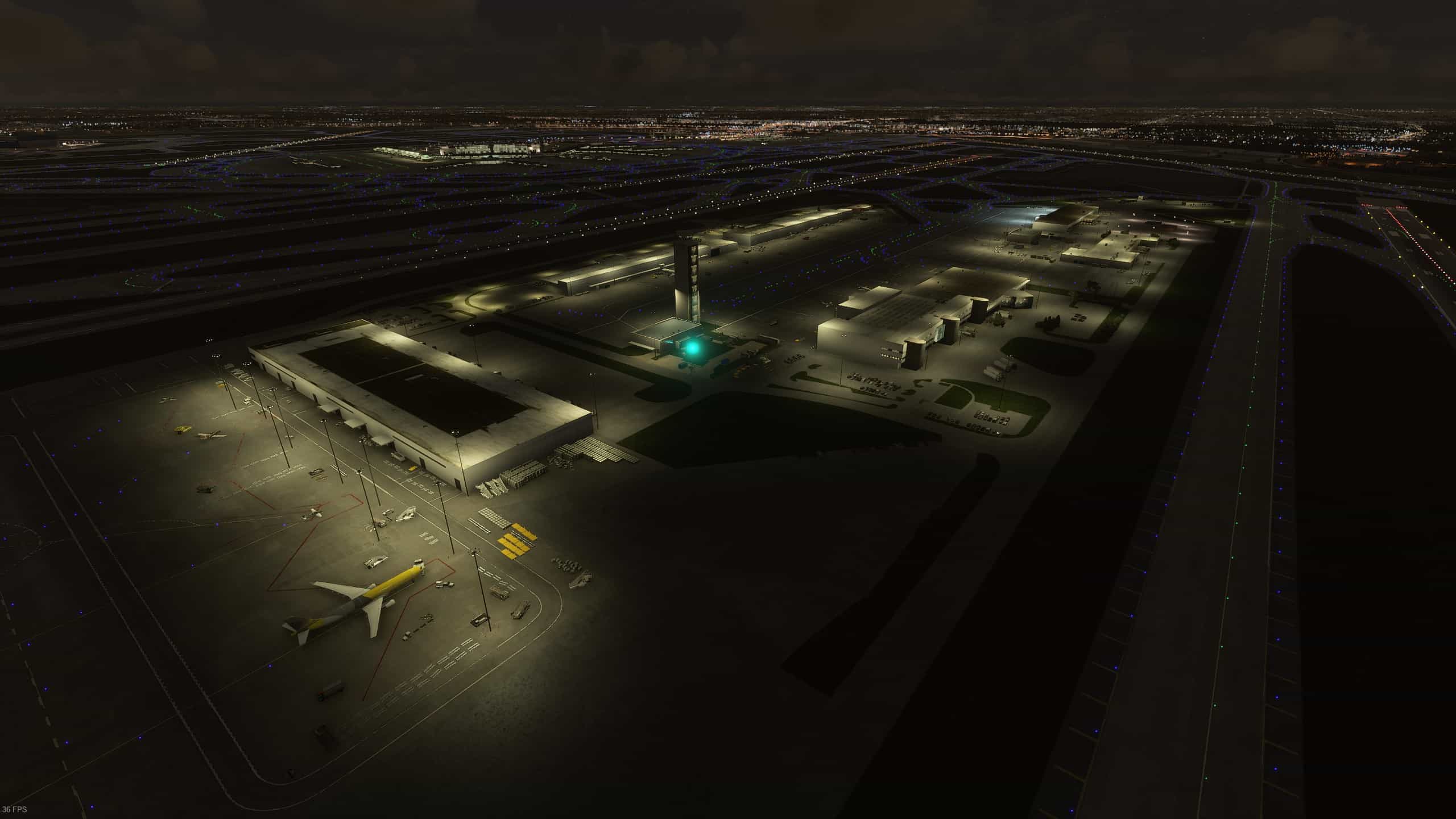 Chicago O'Hare South East Cargo Ramp lighting improvement (1) Flight