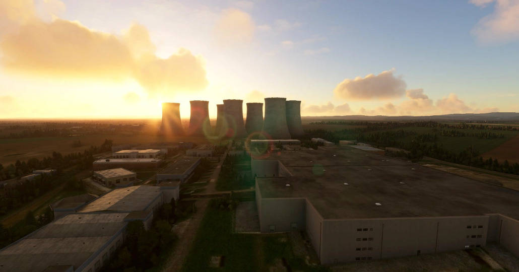 forsaken game nuclear power station