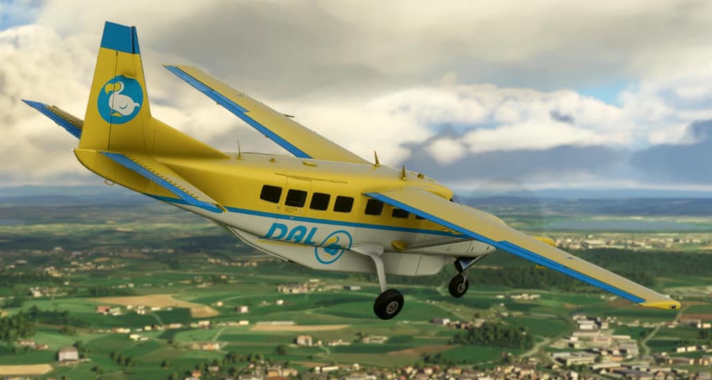 Dodo Airline from Animal Crossing for 208B v1 (2) Flight Simulator