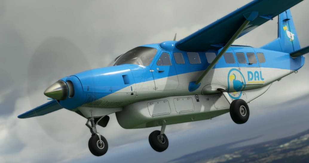 Dodo Airline from Animal Crossing for 208B v1 (3) Flight Simulator