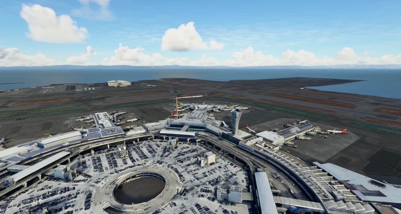 San Francisco [KSFO] airport for Tower!3D Pro free offline