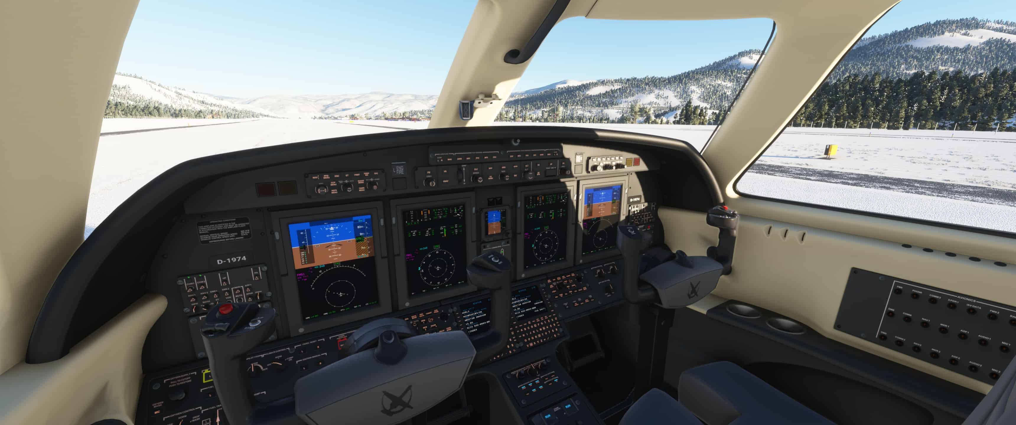 JayDee Cockpit Cessna Citation CJ4 Black Creme MSFS2020 Cockpits Mod