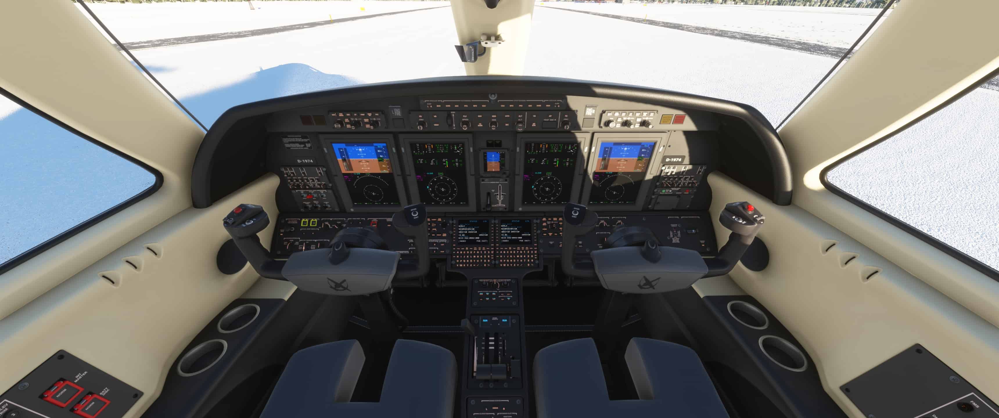 JayDee Cockpit Cessna Citation CJ4 Black Creme MSFS2020 Cockpits Mod