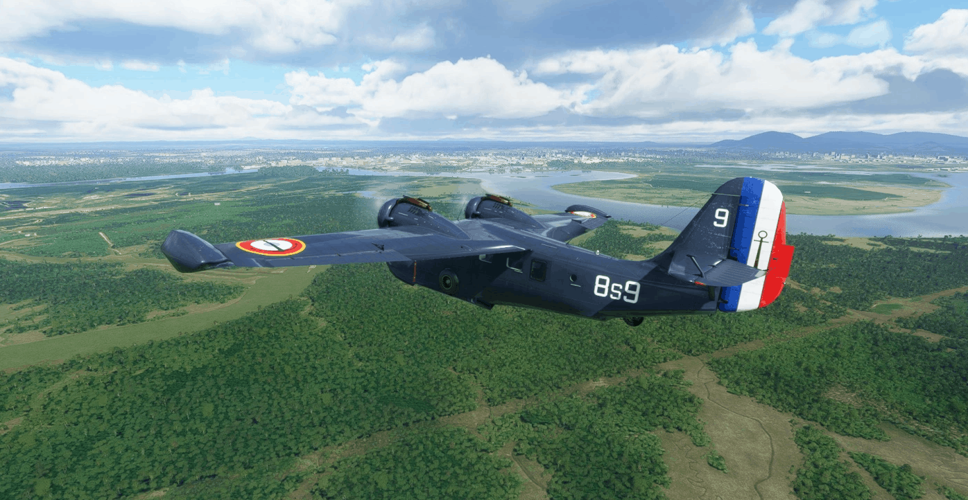 Grumman Goose 8s9 Aeronavale v1.0 MSFS2020 Liveries Mod