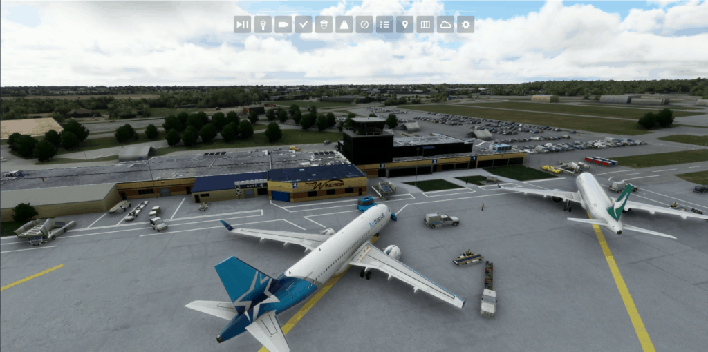 CYQG Windsor Ontario Intl. Airport v1.0 MSFS2020 Airports Mod