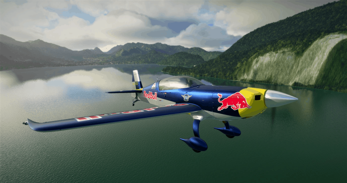 Extra 300S Red Bull Airrace Livery HA-RED [8K-UHD] (Péter Besenyei Livery) 2021 v1.0 - MSFS2020 Liveries Mod