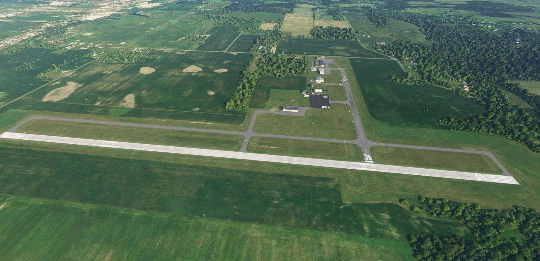 Indiana Megaproject - Currently 4 airports - Over 10000 veg-water-terrain  edits - MSFS2020 Scenery Mod