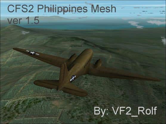 CFS2/FS2002 Philippines mesh. ver 1.5