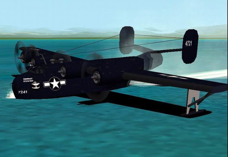 CFS2/FS2002/FS2004 PB2Y-2 Variant Coronado - Flight Simulator 2004 Mod