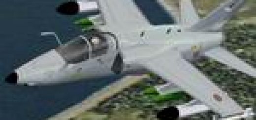 FS 2002 Aeritalia Aermacchi Embraer AMX textures only