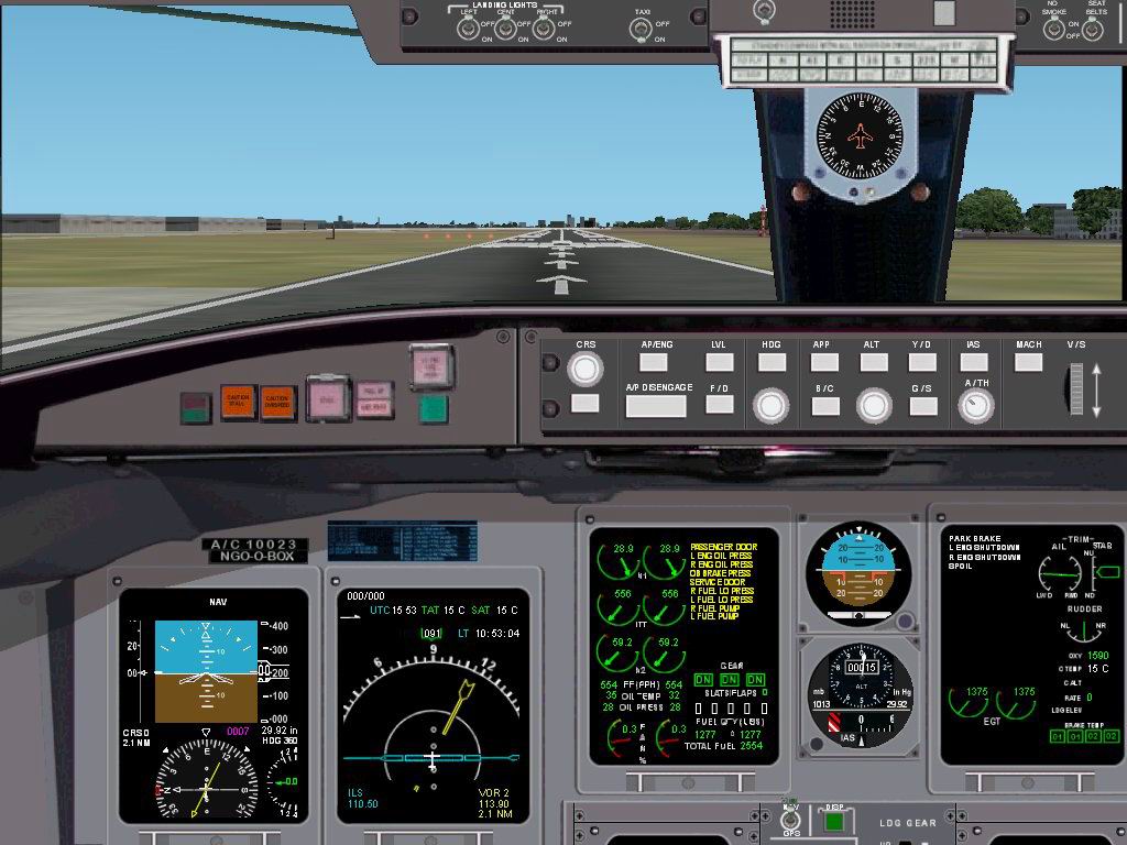 FS 2002 Canadair Regional Jet Panel Version 2
