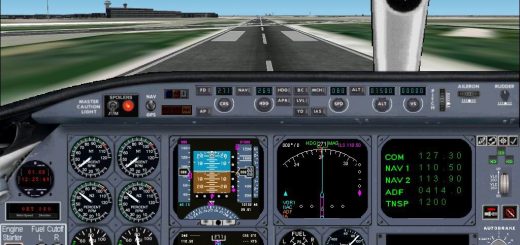 FS 2002 Generic Twin Turboprop Panel v2.0