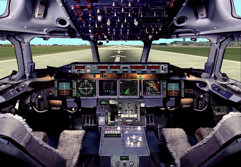 FS2000 / 2002 Boeing 717 3D Flight Deck