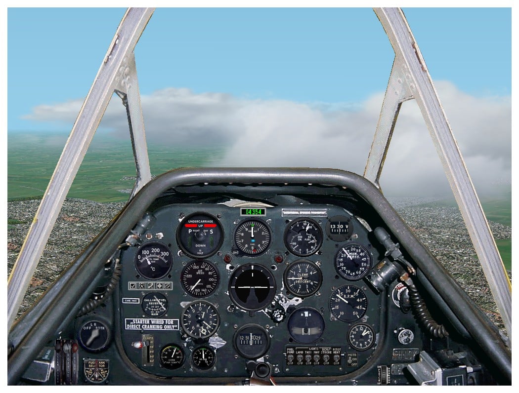 FS2000 / FS2002 North American T-6T6pnl-v3.zip Texan / Harvard / SNJ Panel