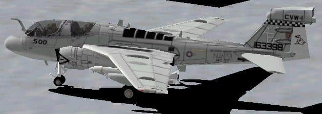 FS2000 USN EA-6B Prowler Textures