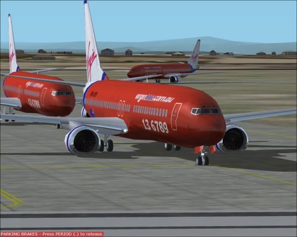 FS2002 – AI Traffic Virgin Blue Flightplans