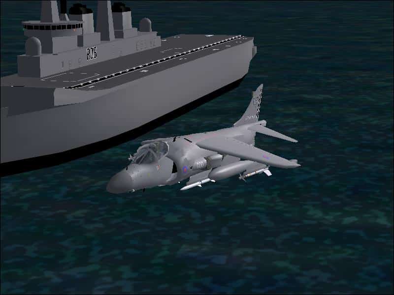 FS2002 BAe Sea Harrier FA.2