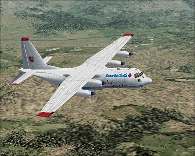 FS2002 C-130 (Hercules) Securite Civile, France