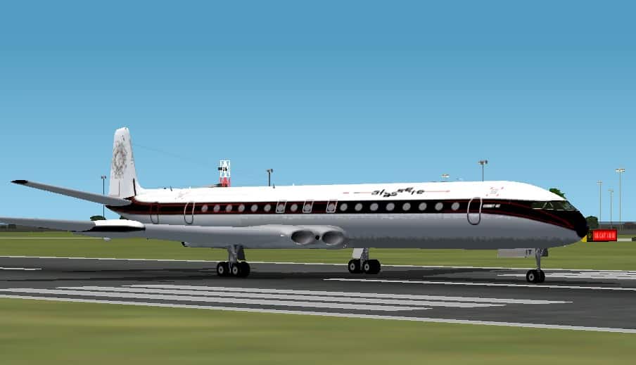 FS2002 De Havilland Comet