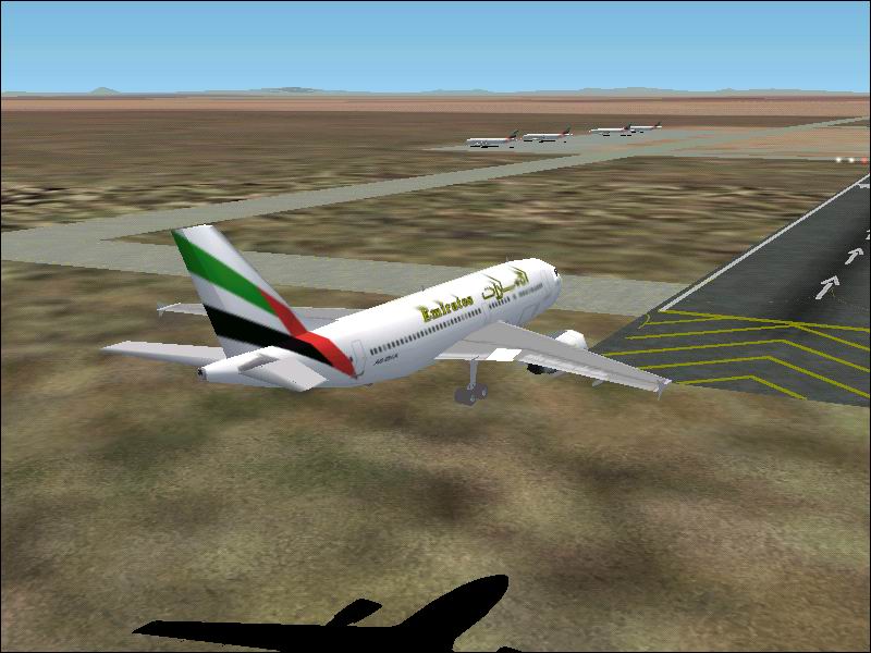 FS2002 -Emirates Airlines Flight Routes (completed)