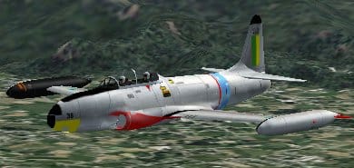 FS2002, Lockheed T33 A “Shooting Star”