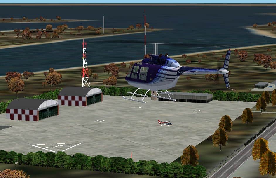 FS2002 New Orleans Helicopter Scenery #6