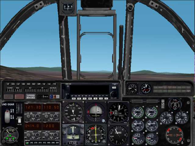 FS2002 OV-10 Bronco Panel