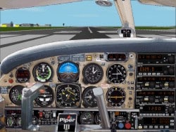 FS2002 Piper PA 28 Cherokee Arrow PANEL