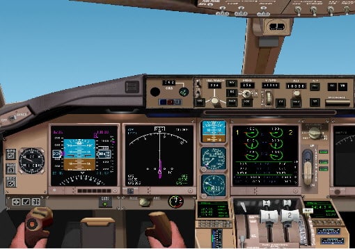 FS2002 Pro BOEING 777-300 Panel