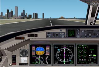FS2002 Pro Saab 2000 Panel