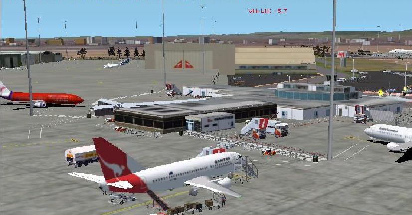 FS2002 Scenery Adelaide International South Australia