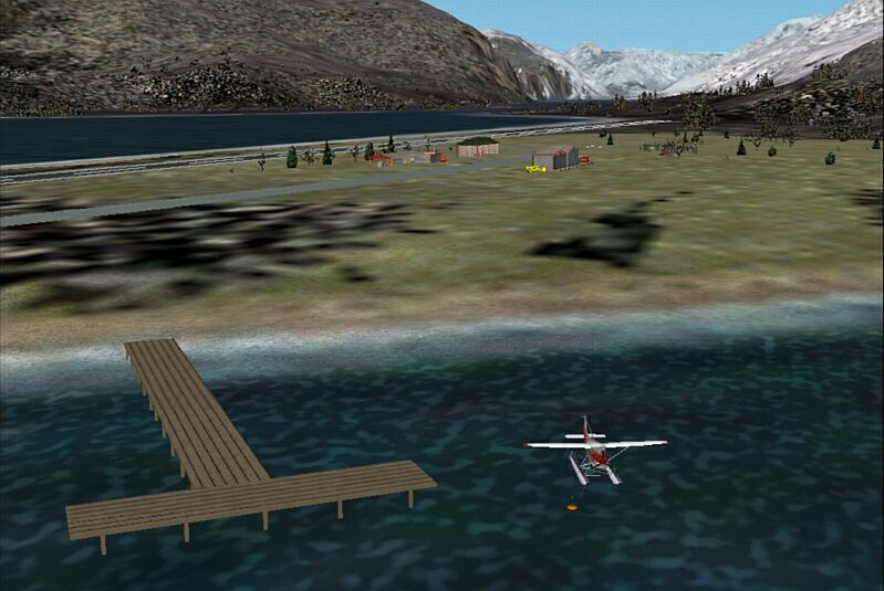 FS2002 Scenery–Larcom Island, BC Canada