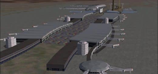 FS2002 Scenery Paris-CDG Airport