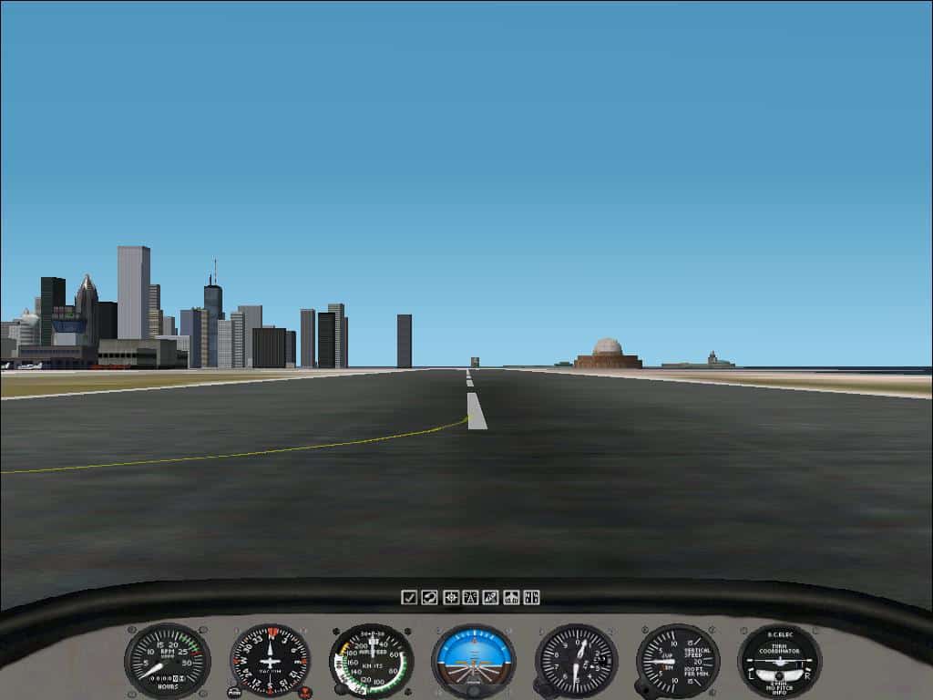 FS2002 Single Prop MiniPanel