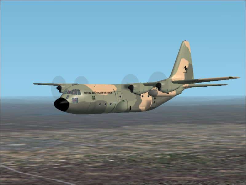 FS2002 Textures only set ALPHASIM Lockheed\Martin C-130H (PAYWARE) Pt1