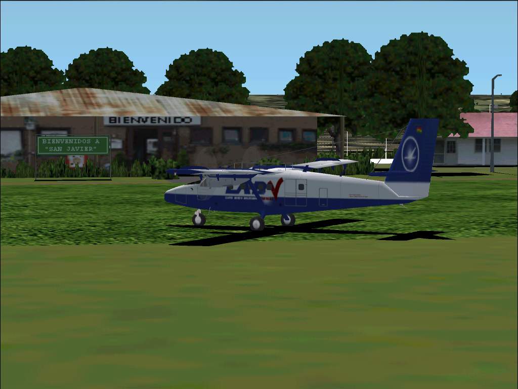 FS2002 scenery–San Javier Airport