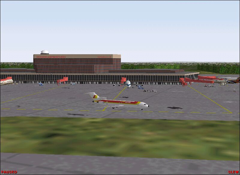 FS2002.Scenery. Sheremetyevo Airport (UUEE). Russia
