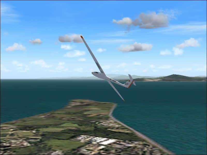 FS2002/2004 Gibraltar Region Soaring Scenery