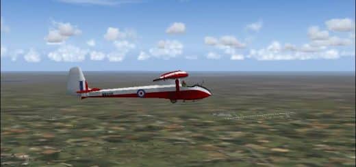 FS2002/2004 Lasham, United Kingdom Soaring Scenery