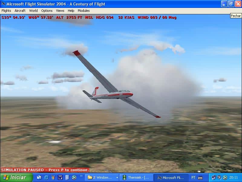 FS2002/2004 River Plate, South America Soaring Scenery