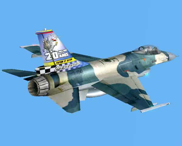 FS2002/FS2004 F-16A FAV