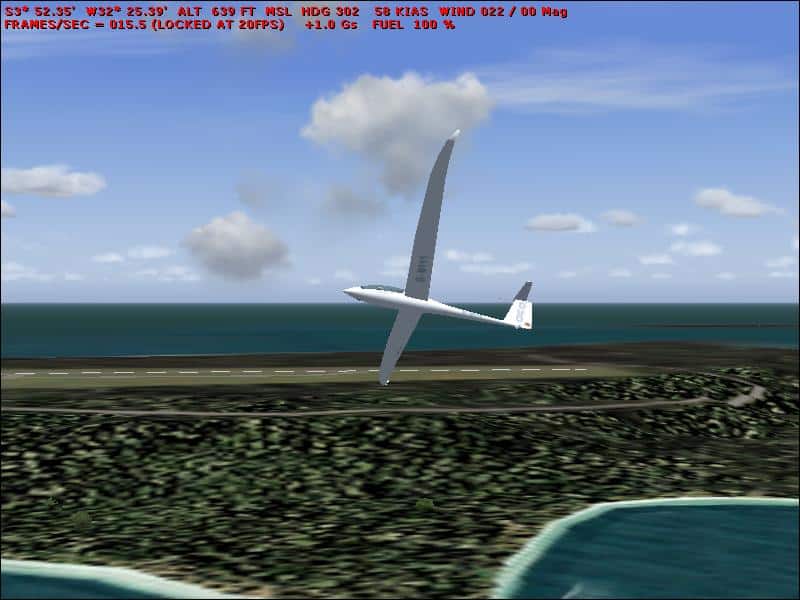 FS2002/FS2004 Fernando de Noronha, Brasil Thermals Scenery